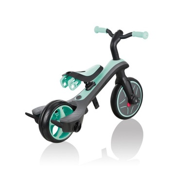 Велосипед 4в1 Globber Explorer Trike мятного цвета