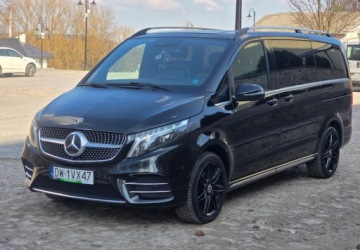 Mercedes Klasa V W447 Długi Facelifting 2.0 250d 190KM 2023 Mercedes-Benz Klasa V 4- MaticSalon PLBezwypadkowyAMGElektryczne drzwiGwar, zdjęcie 1