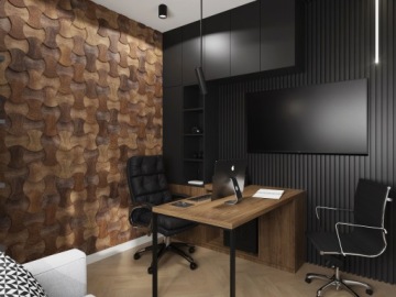 Настенное панно с натуральным мхом