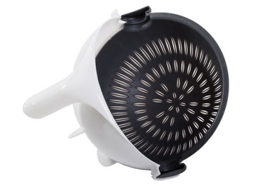 SZATKOWNICA KRAJALNICA DO WARZYW Z MISKĄ CEDZAK 7 OSTRZY OBIERACZKA