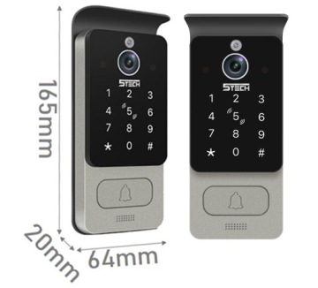 Система видеодоступа для калитки и ворот 5Tech Verus station 84228 DIN