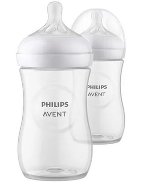 PHILIPS AVENT Набор из 2 детских бутылочек Natural Response 260 мл SCY903