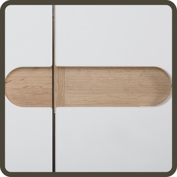 Мебель для ванной комнаты BALI WHITE с умывальником 60 см, колонной и зеркалом - БЕСПЛАТНЫЙ СИФОН