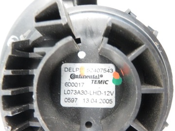 ВЕНТИЛЯТОР OPEL ASTRA III H 52407543