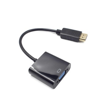Адаптер DisplayPort в VGA преобразователь от кабеля адаптера DP в D-Sub