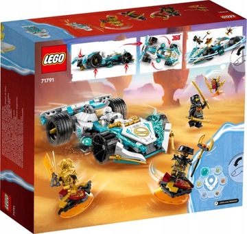 ГОНОЧНАЯ МАШИНА LEGO NINJAGO ЗЕЙНА DRAGON POWER 71791