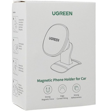 Крепкий держатель телефона Ugreen для автомобиля, магнит в кабину/окно.