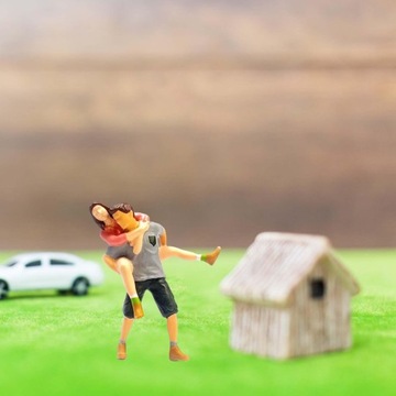 1/64 modele scenicznych ludzi prezenty dla projektów DIY