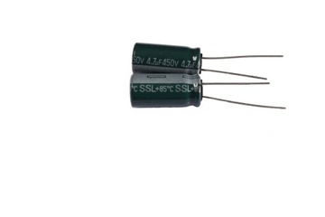 Kondensator el. 4,7uF 450V SAMSUNG SSL cena -20szt