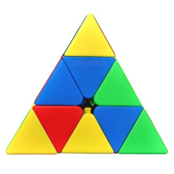 ОРИГИНАЛЬНАЯ ИГРУШКА MOYU PYRAMID CUBE в подарок + АЛГОРИТМЫ + ПОДСТАВКА