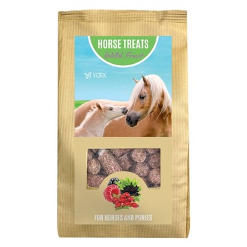 Cukierki smakołyki dla konia York Horse Treats owoce leśne 1 kg