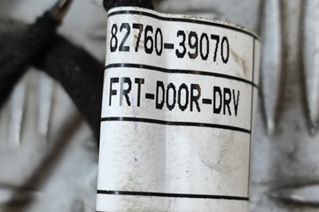 SSANGYONG KORANDO C300 PŘEDNÍ PRAVÉ DVEŘE KABELOVÁNÍ 82760-39070 2022 RH