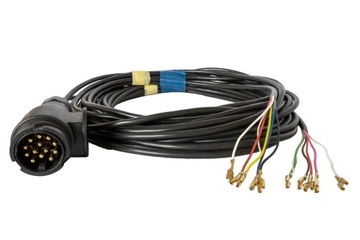 Wiązka elektryczna do przyczepy z wtyczką 13PIN