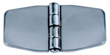 ZAWIAS 76X37X2 MM, NIERDZEWNY, Z NAKŁADKAMI