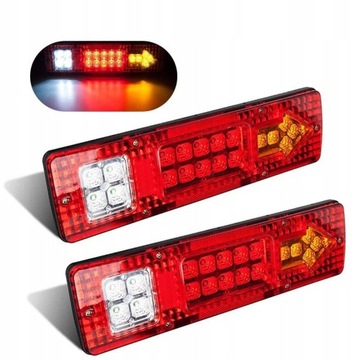 LAMPA TYLNA PRZYCZEPY ZESPOLONA LED DIODOWA PARA