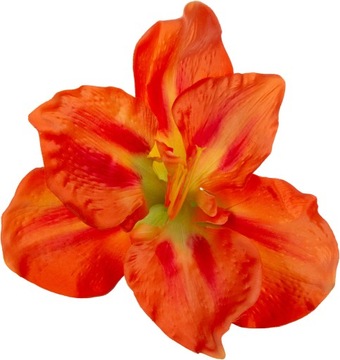 AMARYLIS POMARAŃCZOWY GŁÓWKA WYROBOWA KWIATY SZTUCZNE