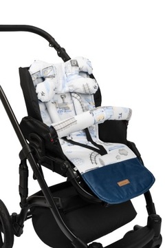 JACKMAR ДВУСТОРОННЯЯ ВСТАВКА ДЛЯ КОЛЯСКИ, 5 ЭЛЕМЕНТОВ