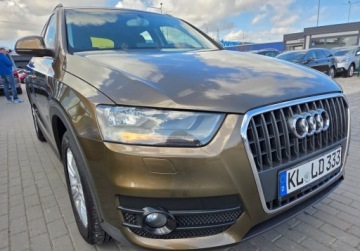Audi Q3 I SUV 2.0 TDI 140KM 2013 Audi Q3 2.0TDI 6Bieg 140KM Klima Temp Navi Parkronic Grz.Fotele Oplaty Gwa, zdjęcie 1