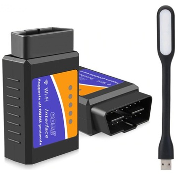 INTERFEJS ELM327 OBD2 WIFI PC ANDROID iOS SMART!
