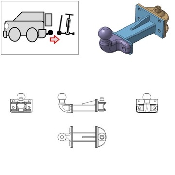 ZVEDANÉ PRODLOUŽENÉ HÁK HYUNDAI H100 II 04-19