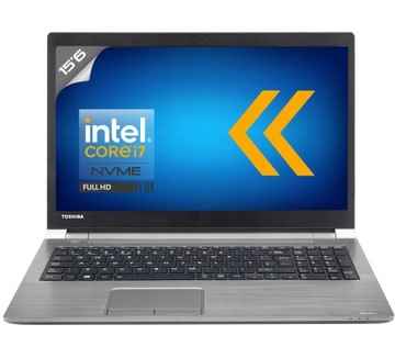 Тошиба 15 | i7-6500u |FHD Ips | ЛТЕ | i7 х 3,1 ГГц | 16 ГБ | 256 ГБ|Класс.номер|W10