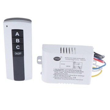 Remote Control Light Switch Kit Lighting 3 Way