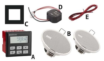 Kbsound Скрытое радио для кухни и ванной dab+ 2