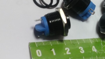 ВАНДАЛЬНЫЙ КНОПОЧНЫЙ выключатель, моментального действия 2А, с мгновенным сбросом