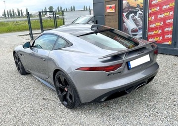 Jaguar F-Type Coupe Facelifting MY21 2.0 i4 Turbo 300KM 2021 Jaguar F-Type F-Type 2.0 Turbo Benz 300 km R-Dynamic Salon PL 18.000 km Wa, zdjęcie 3