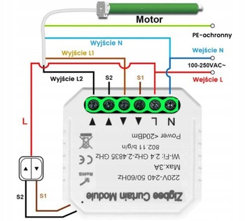 ZIGBEE TUYA УМНЫЙ ДОМ КОНТРОЛЛЕР РОЛЛСТАВНИ