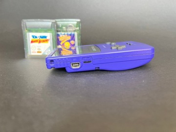 Цветная консоль Nintendo Game Boy + 2 оригинальные игры