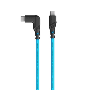 Mathorn MTC-511 Kabel USB C-C kątowy 5m 10Gbps 60W