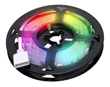 Светодиодная лента RGB с пультом дистанционного управления WiFi Bluetooth TUYA 3m 15W LED KIT