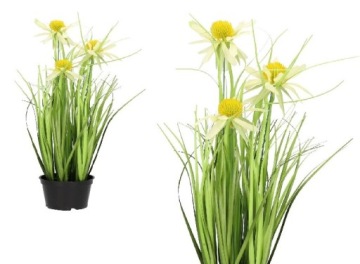 CV15393 ИСКУССТВЕННАЯ ТРАВА РУДБЕКИЯ РОМАШКА ДЕКОРАТИВНАЯ ФЕЙКА