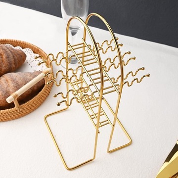 НАБОР СТОЛОВЫХ ПРИБОРОВ ЗОЛОТОЙ НАБОР НОЖЕЙ ВИЛОК С ПОДСТАВКОЙ 24 ПРЕДМЕТА НА 6 ЧЕЛОВЕК