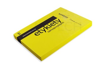 Etykiety samoprzylepne A4 Lambda 52x29 | 4x10