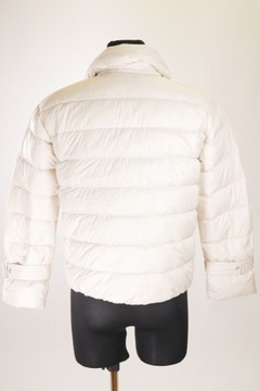 WOOLRICH Women's White Full Zip Padded Collared Puffer Down Parka Jacket Si