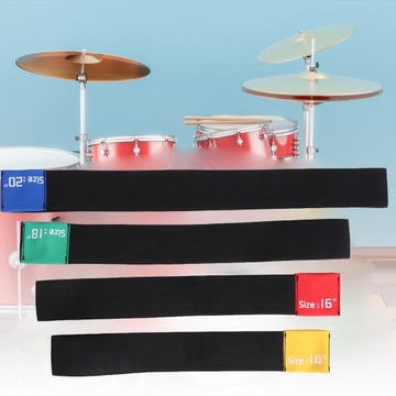 4шт 14/16/18/20-дюймовый пояс для барабанной тарелки