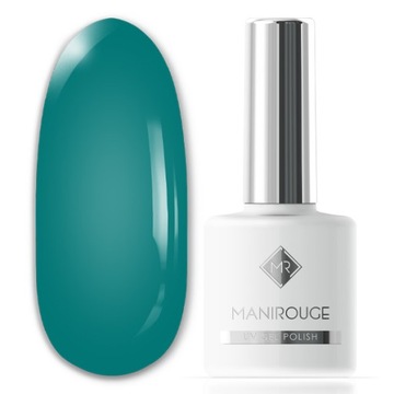 LAKIER HYBRYDOWY DO PAZNOKCI MANIROUGE UV/LED GEL 6 ML ZIELONY 115