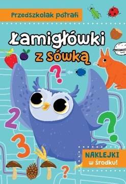 Łamigłówki z sówką. Przedszkolak potrafi Natalia Kawałko-Dzikowska