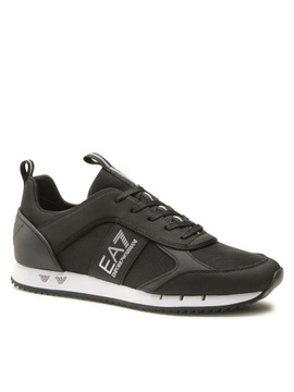 EA7 EMPORIO ARMANI Sneakersy X8X027 XK219 Q739 Black/Silver/White