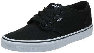 Vans Męskie Atwood, Sneakersy, Black Canvas Black