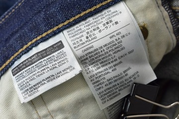 LEVI'S STRAUSS 508 RURKI SPODNIE DŻINSY w31-L34