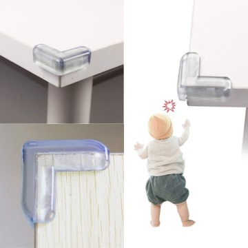 ЗАЩИТА, УГЛОВАЯ КРЫШКА СТОЛА, СИЛИКОНОВЫЕ КРОМКИ, НАБОР ИЗ 4 ШТ.