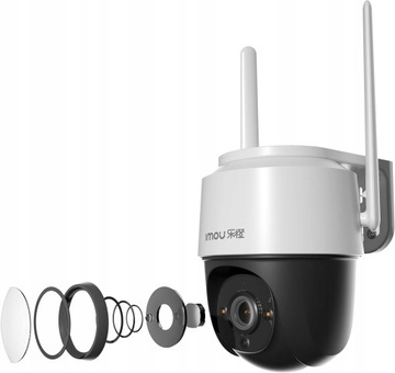 IP-камера для улицы, поворотная, 4 МП, IP66, QHD, H.265, Wi-Fi, Imou Cruiser SE+
