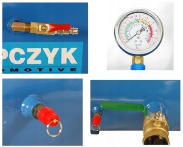Inflator do pompowania kół zbiornik ciśnieniowy 38L 10 bar Kupczyk