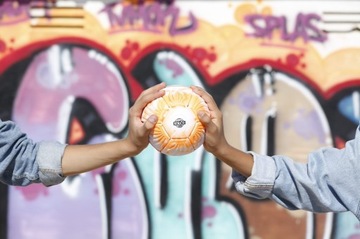 Диско-шар Goliath PhlatBall SWIRL v4, оранжевый