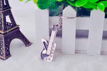 МЕТАЛЛИЧЕСКИЙ БРЕЛОК ДЛЯ КЛЮЧЕЙ, СУМОЧКИ, РОК-ГИТАРЫ, БРЕЛОК, КУЛОН