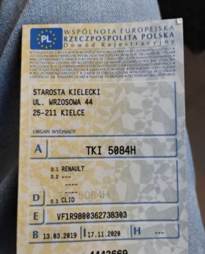 Renault Clio IV Hatchback 5d Facelifting 0.9 Energy TCe 76KM 2019 Renault Clio 2019r Salonowy. 0.9 Benzyna. VAN. Uszkodzony lewy przod. Jezd, zdjęcie 16