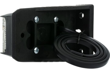 Белый габаритный светодиодный фонарь DOBPLAST DPT15 с держателем кабеля и отражателем